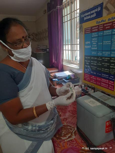 Covid Vaccine - India leads the way - and TN administers the drive so well