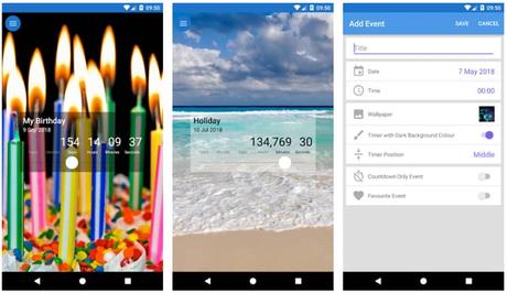 3 Countdown Apps For Android