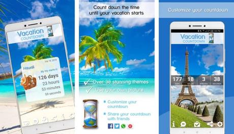 Vacation Countdown App Vacation Countdown App