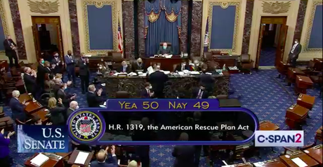 Senate Passes The $1.9 Trillion Relief Bill