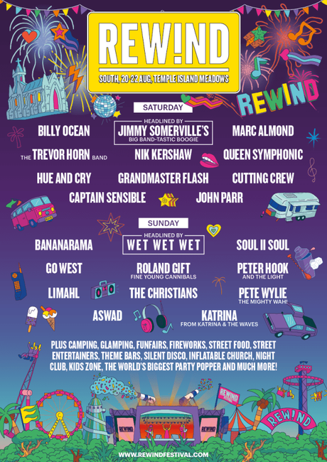 5 things about this years  Rewind Festival
