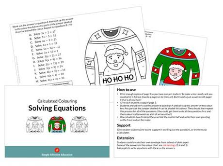 Complementary colors can be calculated by taking the inverse of the hue (i.e. Christmas Maths Bundle by SimplyEffectiveEducation ...