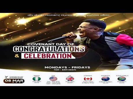 NSPPD Live: 8th March 2021 Prophetic Prayers and Declaration By Pastor Jerry Eze