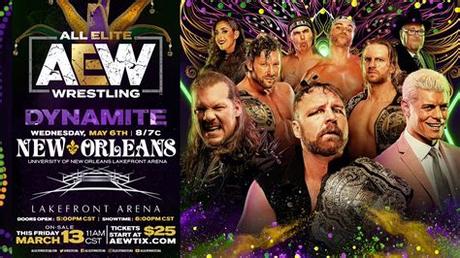 Get your fix of the latest news and spoilers on aew dynamite and more updates involving the likes of chris jericho, kenny omega. AEW Announces Dynamite Debuts In New Orleans And ...