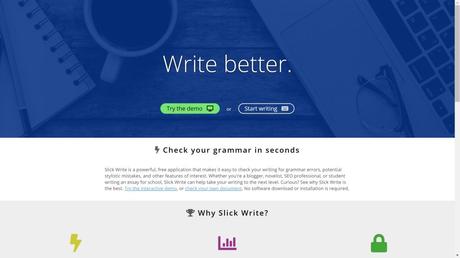 Slick Write- grammarly alternatives