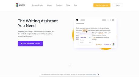 Linguix writing assistant for writers-