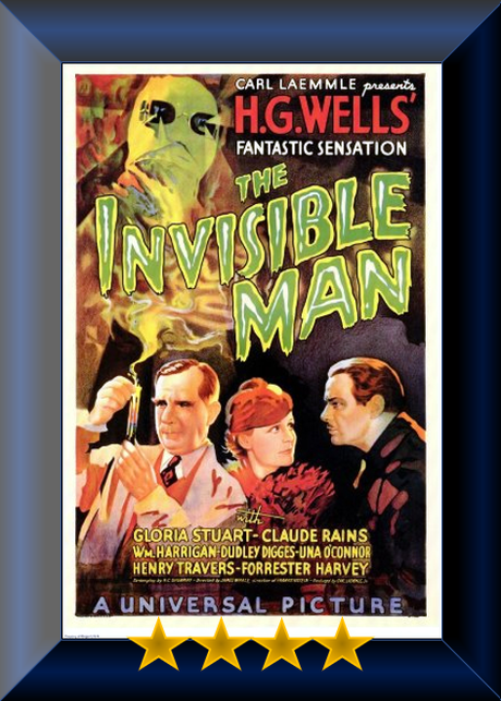 ABC Film Challenge – Favourites – I – The Invisible Man (1933) Movie Review