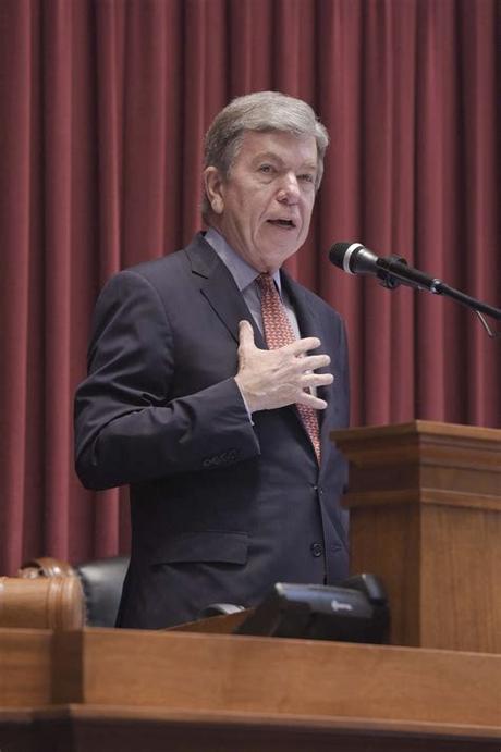 Roy blunt talks to the crowd after winning his election on tuesday evening, nov. Blunt calls for Missouri PDMP bill, emphasizes importance ...