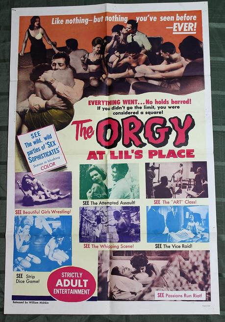 The Orgy at Lil's Place (USA, 1963) US One Sheet Movie Poster at Amazon's  Entertainment Collectibles Store