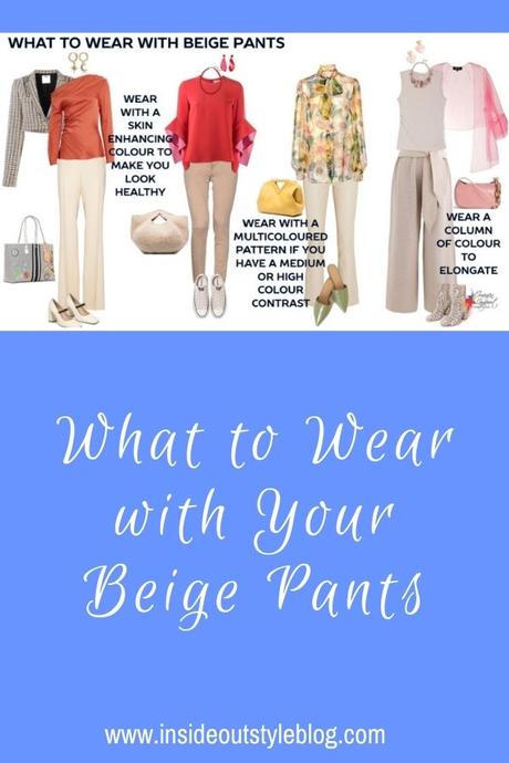 What to Wear with Beige Pants - Paperblog