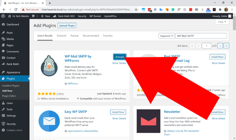 How To Stop WordPress Emails Going To Spam wordpress smtp