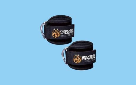 DMOOSE Fitness Ankle Straps for Cable Machines