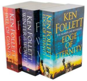Ken Follett Jahrhundert Trilogie Serie Sammlung 3 Bucher Riesen Eternity Welt Ebay