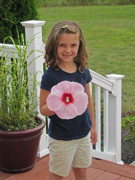 A shrub bounces back, a grass holds up and my daughter is impressed