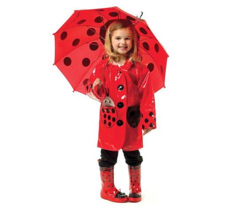 Kiddorable Ladybug Raincoat