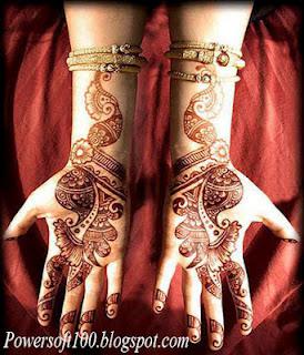 Arabic mehndi designs 2012