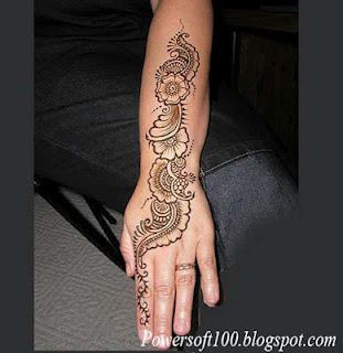 Arabic mehndi designs 2012