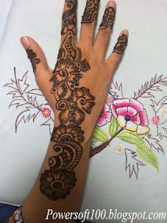 Arabic mehndi designs 2012