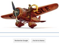 Amelia Earhart – Un doodle sur Google pour fêter son 115éme anniversaire