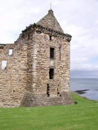 Corner of St Andrews Castle