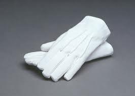 No, no, not the white gloves