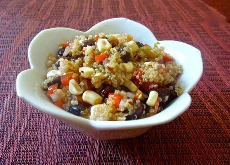 quinoa & black bean salad