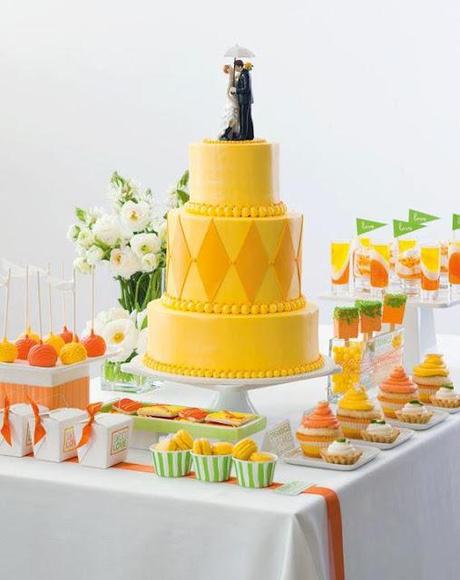 It just smiles of Sunshine! :  gorgeous Wedding Table by One Divine Party