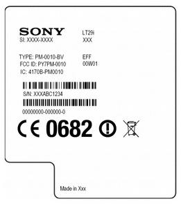 Sony Xperia LT29i Hayabusa code