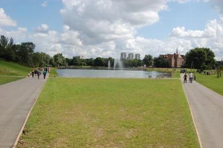 Burgess Park Top Lake