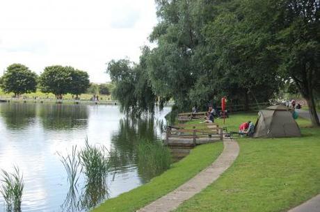 Burgess Park Lake 'Swims' With Marginal Planting