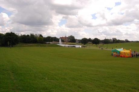 Burgess Park View Of Lakes & Mounds