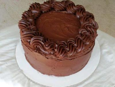 Double Chocolate Birthday Cake