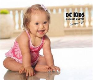 Model With Down Syndrome to Head Up Kids Swimwear Catalog