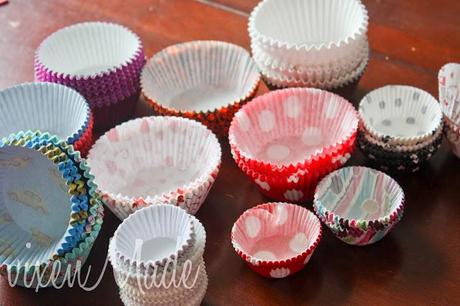 Cupcake Liner Storage