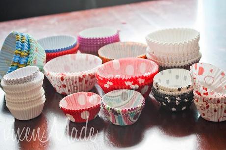 Cupcake Liner Storage