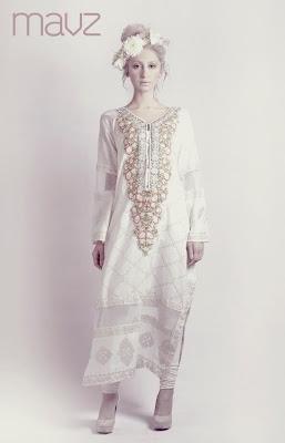 Mavz Couture All White Collection 2012