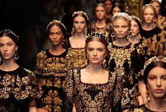 All Things Tapestry: Dolce & Gabbana A/W 2013 - Paperblog