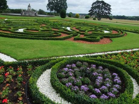 Restored parterre de broderie – Witley Court