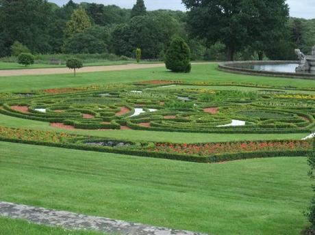 Restored parterre de broderie – Witley Court