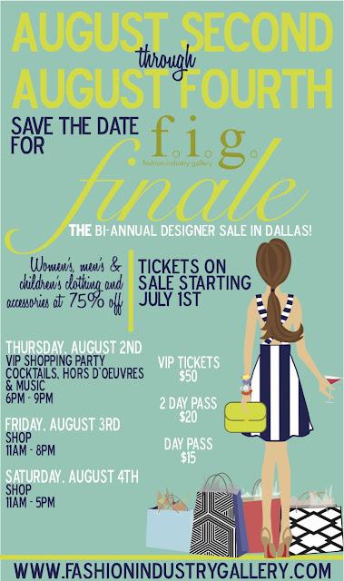 Get Ready for a Shopping Frenzy at f.i.g. Finale August 2-4, 2012