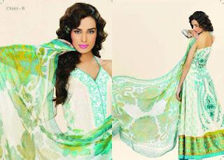 Lala Textiles Latest Vintage Eid Lawn Collection 2012