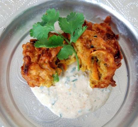 Sweet potato pakoras