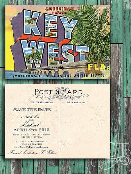 Key West Florida Vintage Postcard
