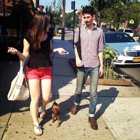 The perfect summation of every conversation between me and DEH. 
(Also I look like I’m turning tricks in those shorts. Dammit.)