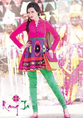 Rang Ja Colors of Eid Women Exclusive Dresses Collection 2012