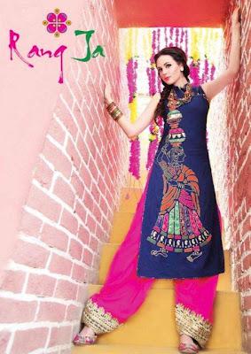 Rang Ja Colors of Eid Women Exclusive Dresses Collection 2012