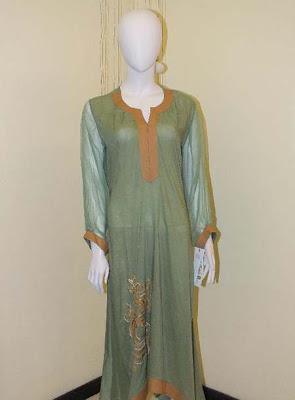 Wajiha Ansari Latest Fashion Dresses for Eid 2012