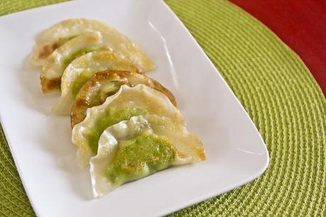 edamame potstickers