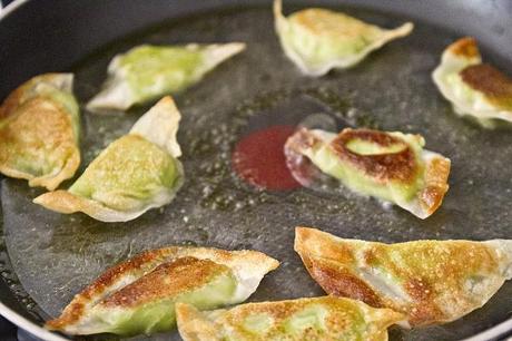 edamame potstickers