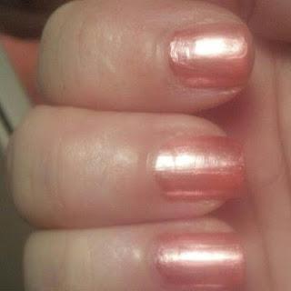 I use pure ice in china girl then applied these nail deca...